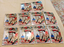 (10) 2019 Bowman Draft Chrome Rece Hinds 1st Bowman #BDC-131 - Reds -