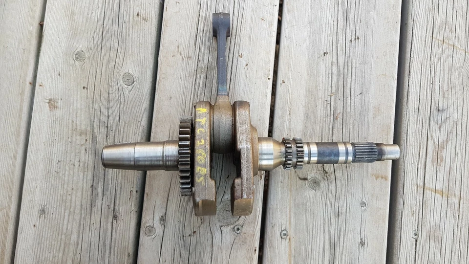 1985 Honda Big Red ATC250ES OEM Crankshaft 13000-HA0-000 - Image 3 of 4