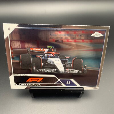 2023 Topps Chrome F1 #115 Yuki Tsunoda Scuderia Alphatauri