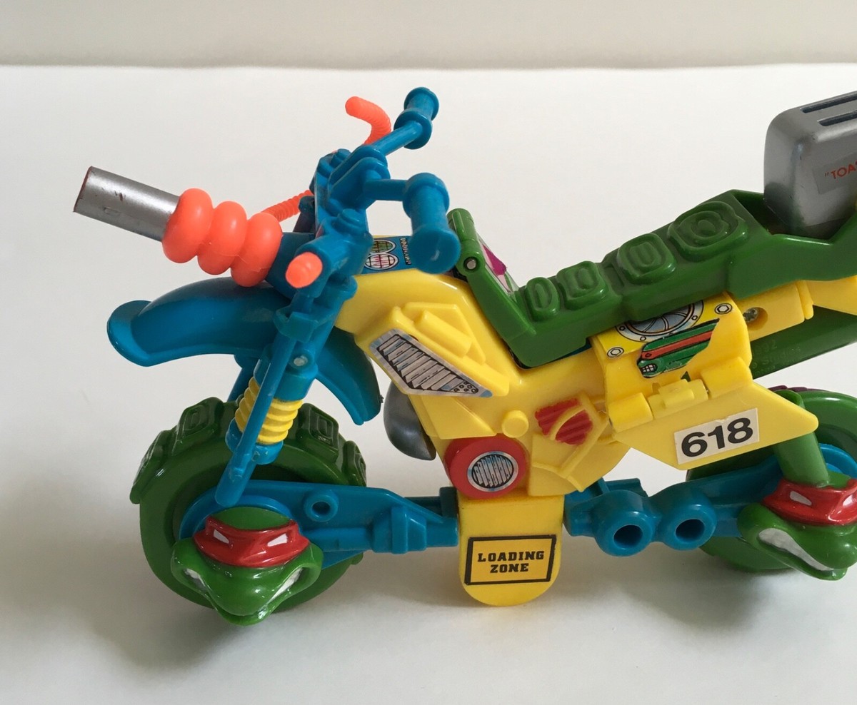 Vintage TMNT Ninja Turtles Muta Bike Playmates 1992 Teenage Mutant