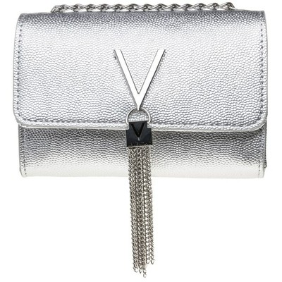 valentino silver clutch bag