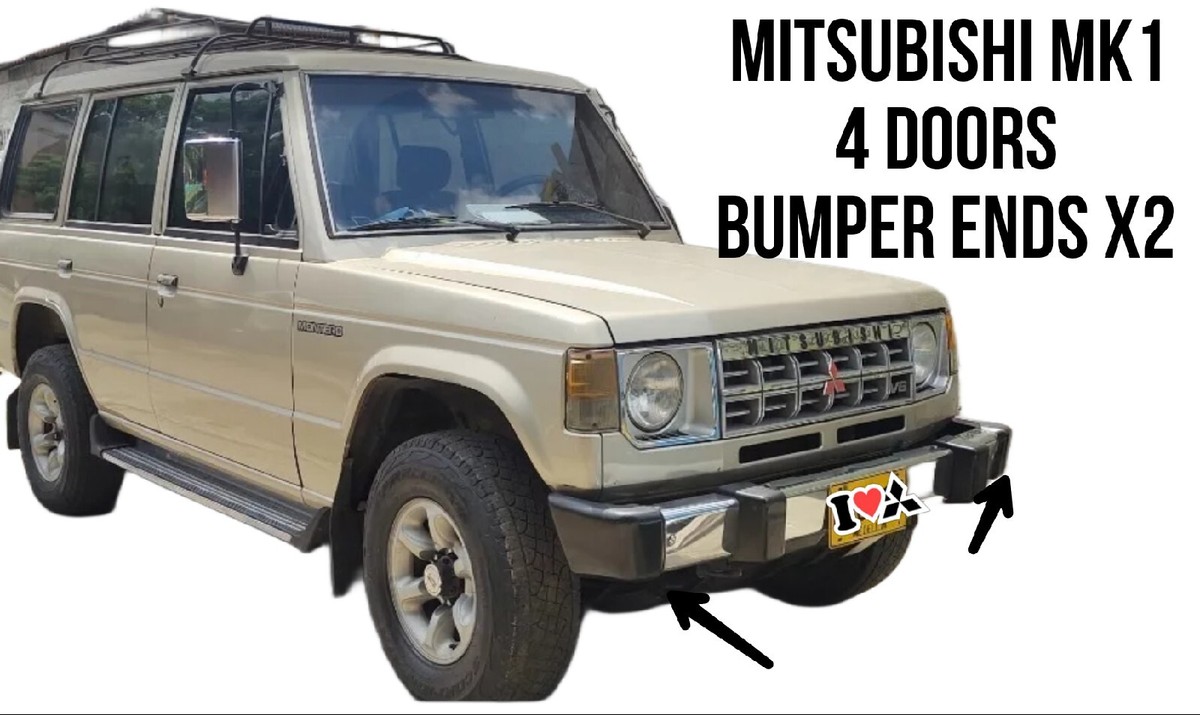 1982-1990 Mitsubishi Pajero MK1 Bumper Ends Cover 4 Doors Wagon LH