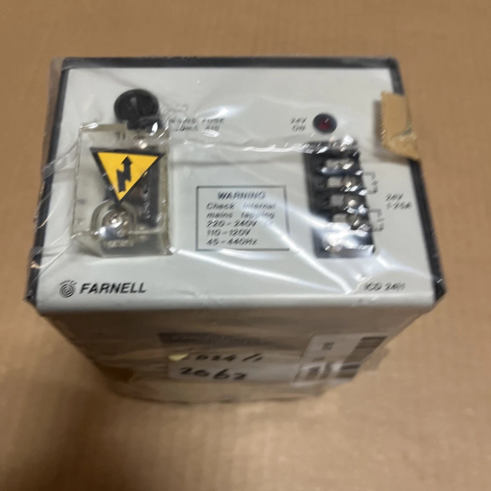 Nueva Fuente de Alimentación Industrial Farnell Modelo ICD24/1 Garantía 🇺🇸 Foto 4 de 4