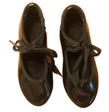 STAR TONE Youth Tap Shoes Girls' Size 10.5 Very Good Condition Please Read