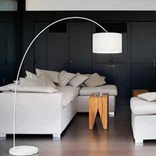 Perenz Illuminazione Lampada ad arco bianca moderna Callisto