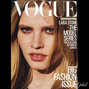 Vogue Australia March 2013 Lara Stone Liu Wen Aline Kendra Naomi