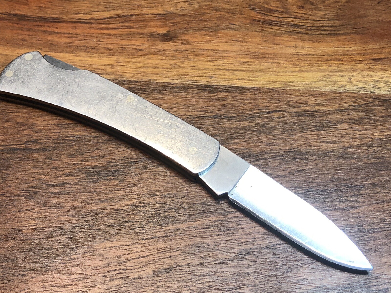 TSA Confiscated Case XX Zippo USA Stainless Folding Lockback Knives