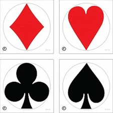 Justified Defense Concepts Custom Targets, 25/suit Choice of 4" or 8" SHIPS FREE