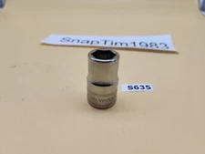 Snap-on Tools  1/2" Drive 6-Point Metric 14mm Shallow Socket  TWM14A  Chrome