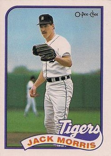 #266 Jack Morris - Detroit Tigers - 1989 O-Pee-Chee Baseball