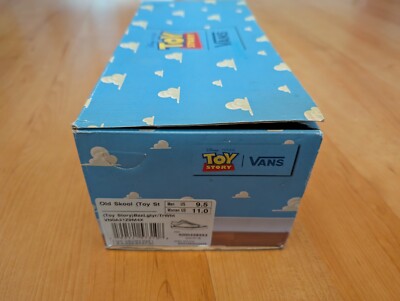 NEW Vans Old Skool Toy Story 4 Buzz Lightyear Land Shoes White