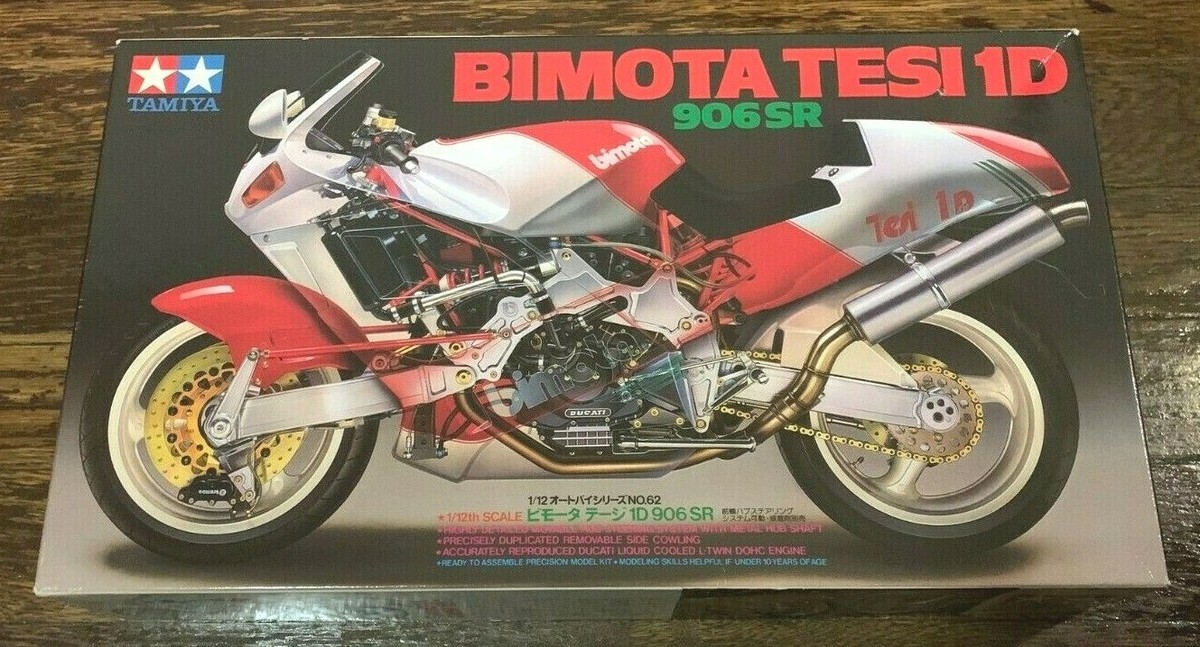 Tamiya Bimota Tesi 1D 906SR Ducati Motorcycle 1992 Model