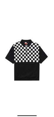 Supreme Checkerboard Zip Polo Medium | eBay