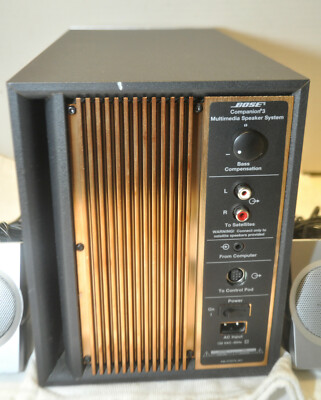 Bose Companion 3 Multimedia Speakers & Subwoofer | eBay