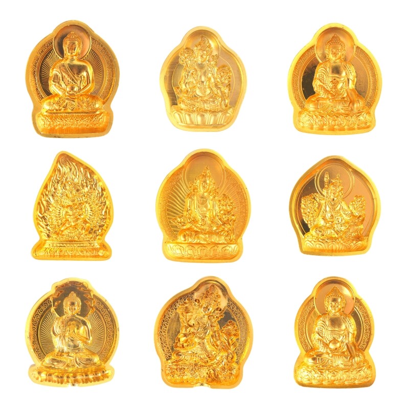 Alloy Miniature Buddhist Figurine Making Mold Casting Tool Wipe Copy Statue