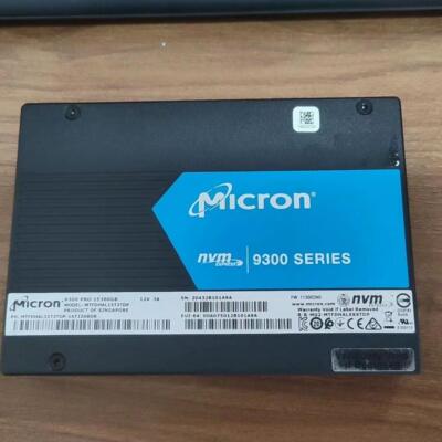 MICRON 9300 PRO SERIES 15.36TB NVME 2.5'' U.2 SSD MTFDHAL15T3TDP-1AT1ZABDB