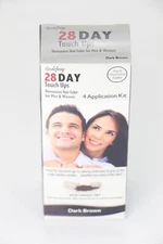 4 PACK Godefroy 28 Days Touch Ups Perm Hair Color Men Women Dark Brown 4 app 48C