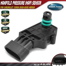 Manifold Pressure (MAP) Sensor w/ 4-Blade for Chevrolet Corsa 2003-2005 Meriva