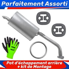 Pot d'échappement Nissan NOTE