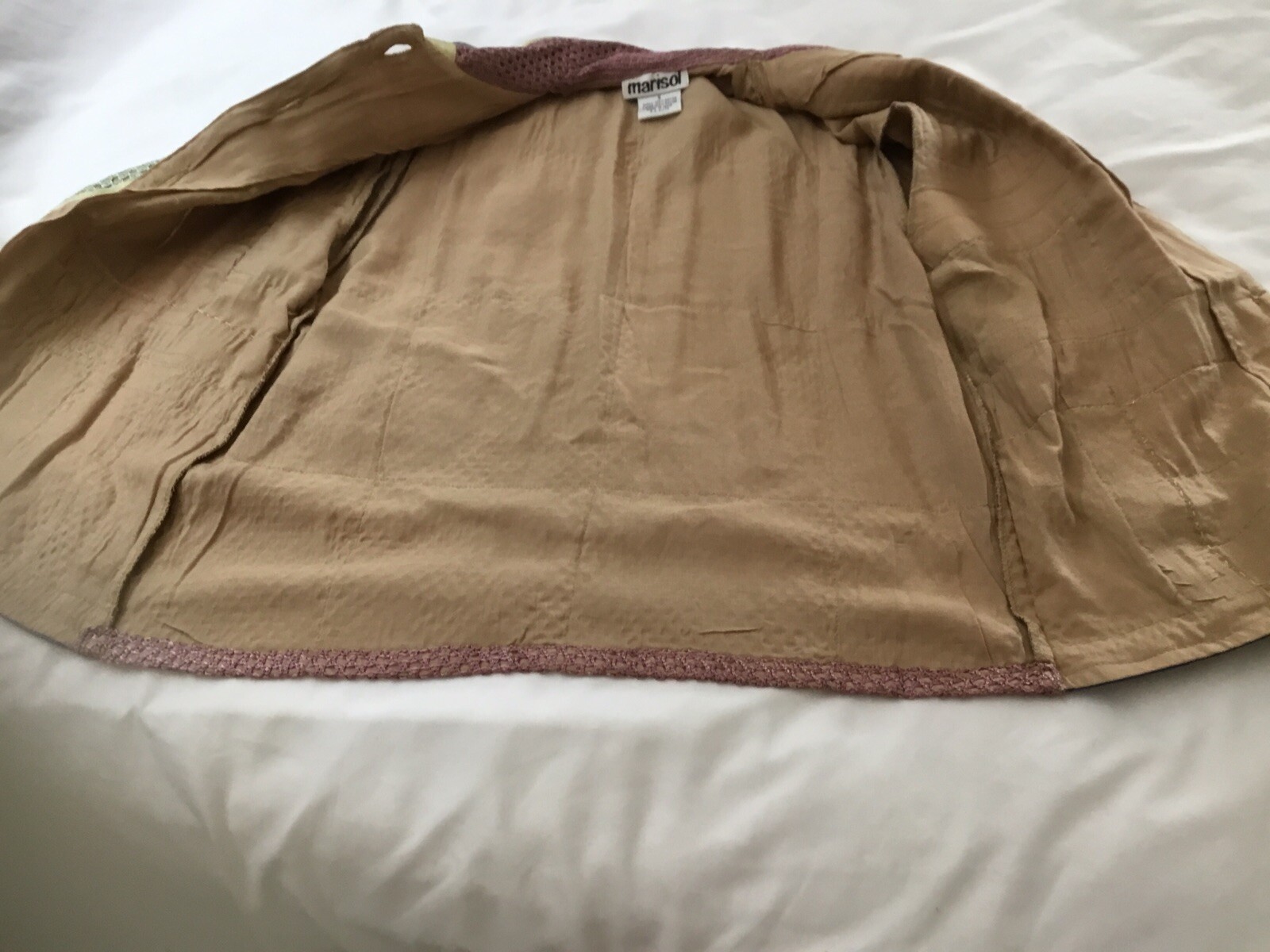 Marisol Patchwork Jacket Star buttons up front  S… - image 11