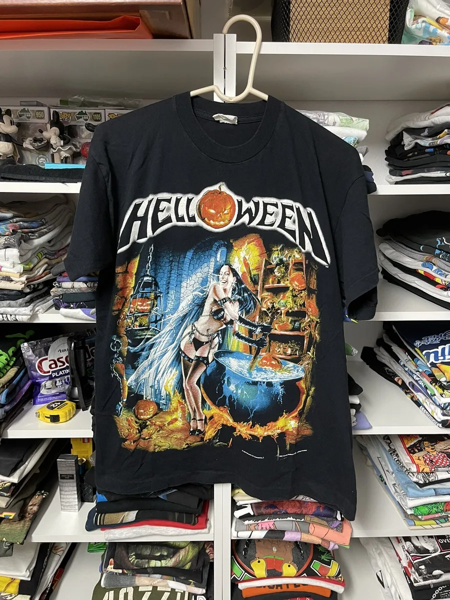 Vintage Helloween Better Than Raw World Tour T Shirt Sz L Vintage