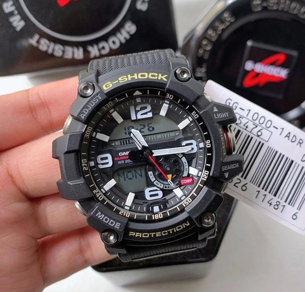 Casio G-Shock GG-1000-1A Master Of G-Land MudMaster Twin Sensor