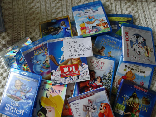 Walt Disney Blu-ray/DVD, or Blu-ray movies NEVER WATCHED You Choose NO DIGITAL - Picture 1 of 101