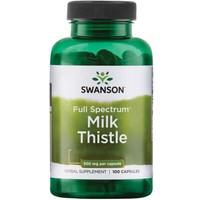Swanson, Milk Thistle, 500Mg, 100 Kapseln - Blitzversand