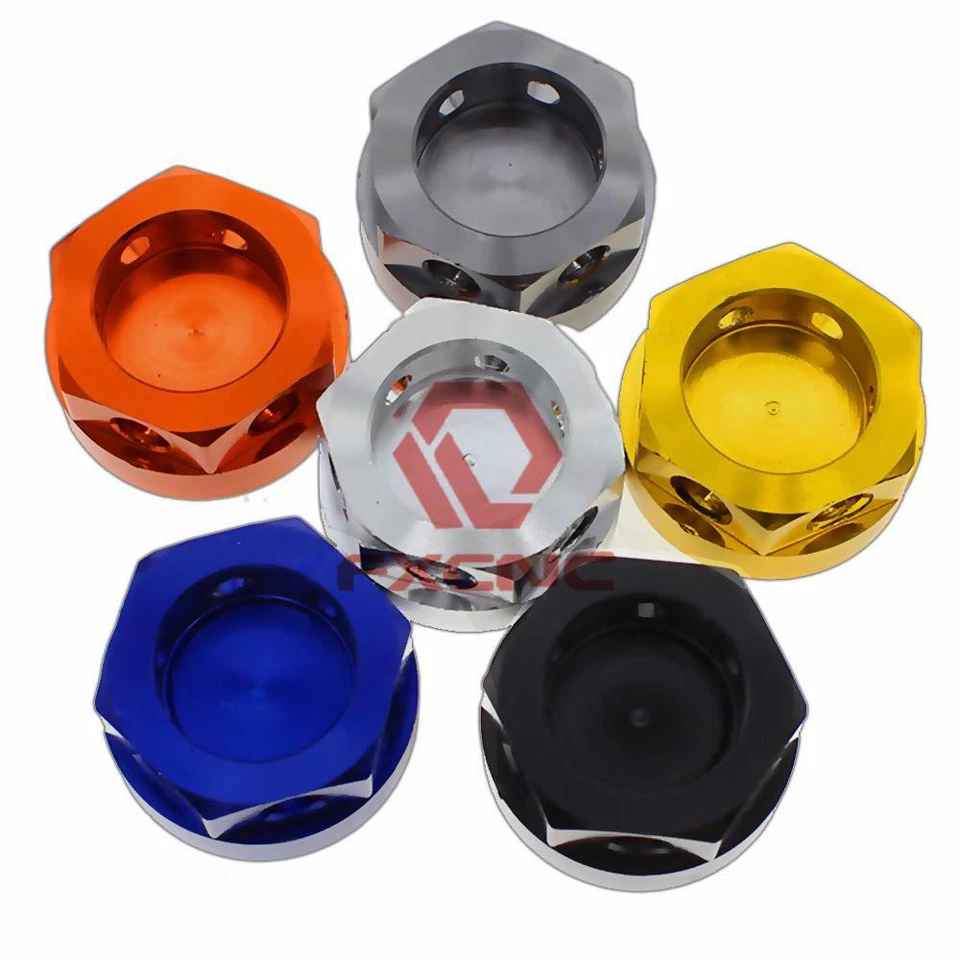 Tapa de aceite de llenado CNC para GSXR600 750 1000 SV1000/S TL1000S/R GSX1300R (Hayabusa) Foto 3 de 4