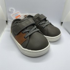 Carter's Just One You Daily Slip-On Shoes Gray/Brown for Baby Toddler Size 3