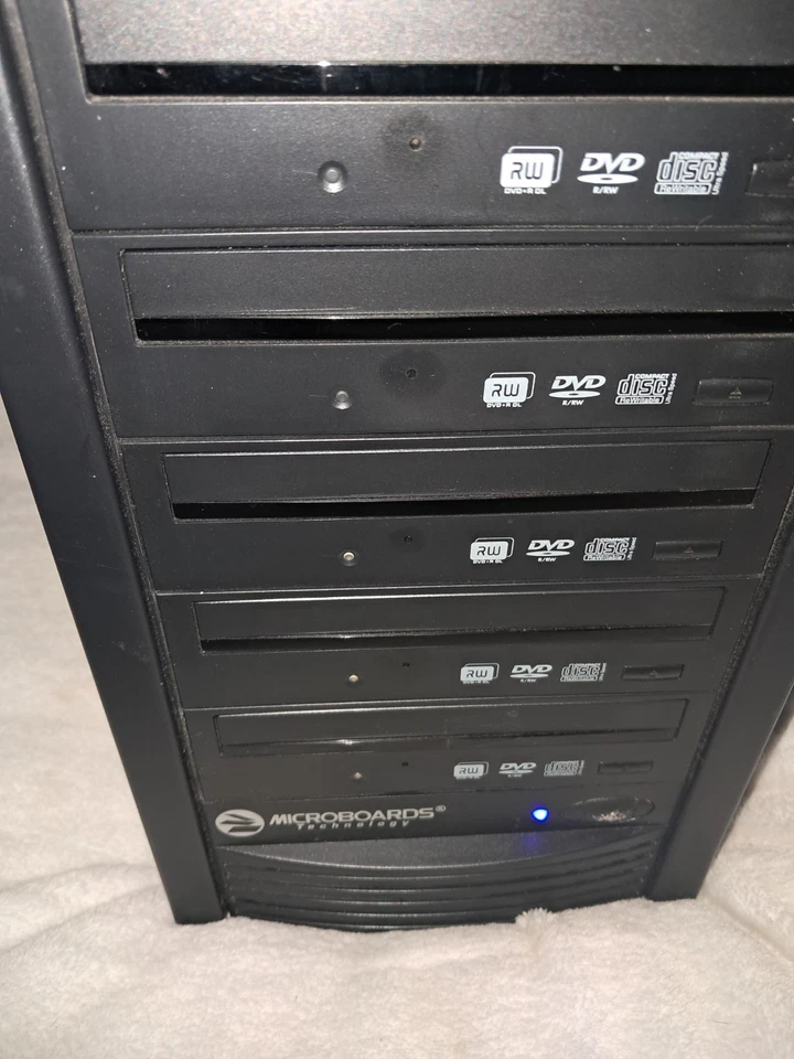 MicroBoards Technology Copywriter 10 Disk DVD Autocopy Duplicator Machine - Image 4 of 4