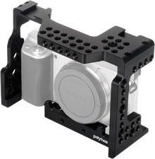 Camera Cage for Sony A7II/A7III/A7SII/A7M3/A7RII/A7RIII with Cold Shoe Mount Cam
