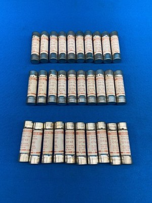 Lot of 30x Gould Shawmut OT40 One-Time Replacement Fuses