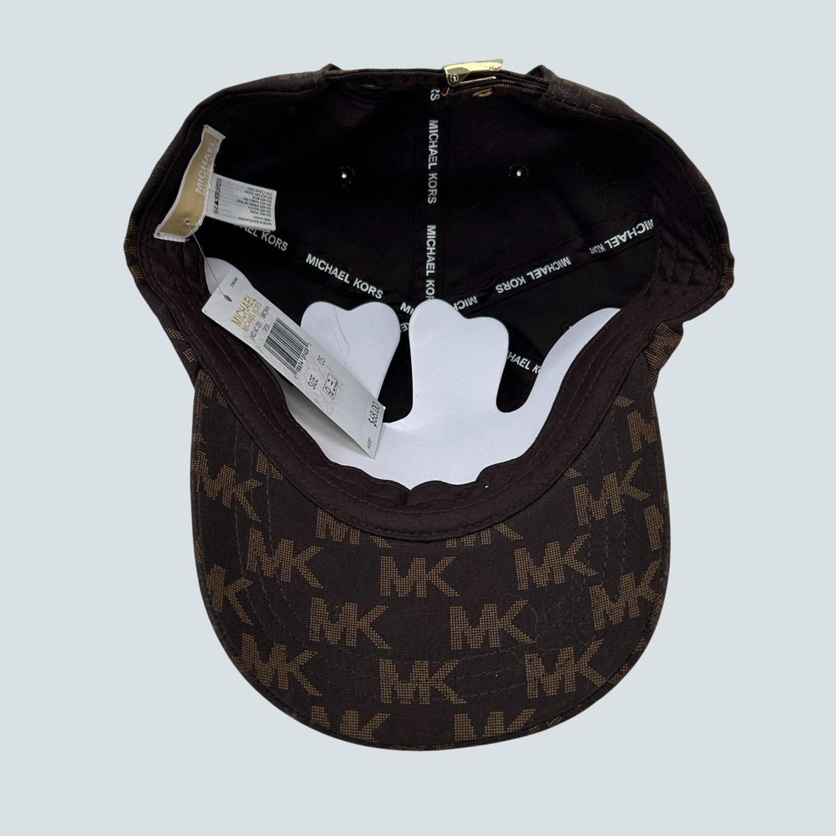 Michael Kors Signature Monogram Baseball Cap - Brown & Tan Michael Kors Signature Logo Baseball Cap | Mercari main image 3