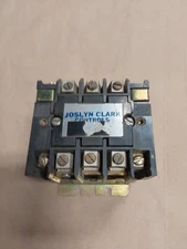 JOSLYN CLARK T77U032 NEMA SIZE 2 CONTACTOR T77UO32 W/ TB 159-1 110-120 60HZ COIL