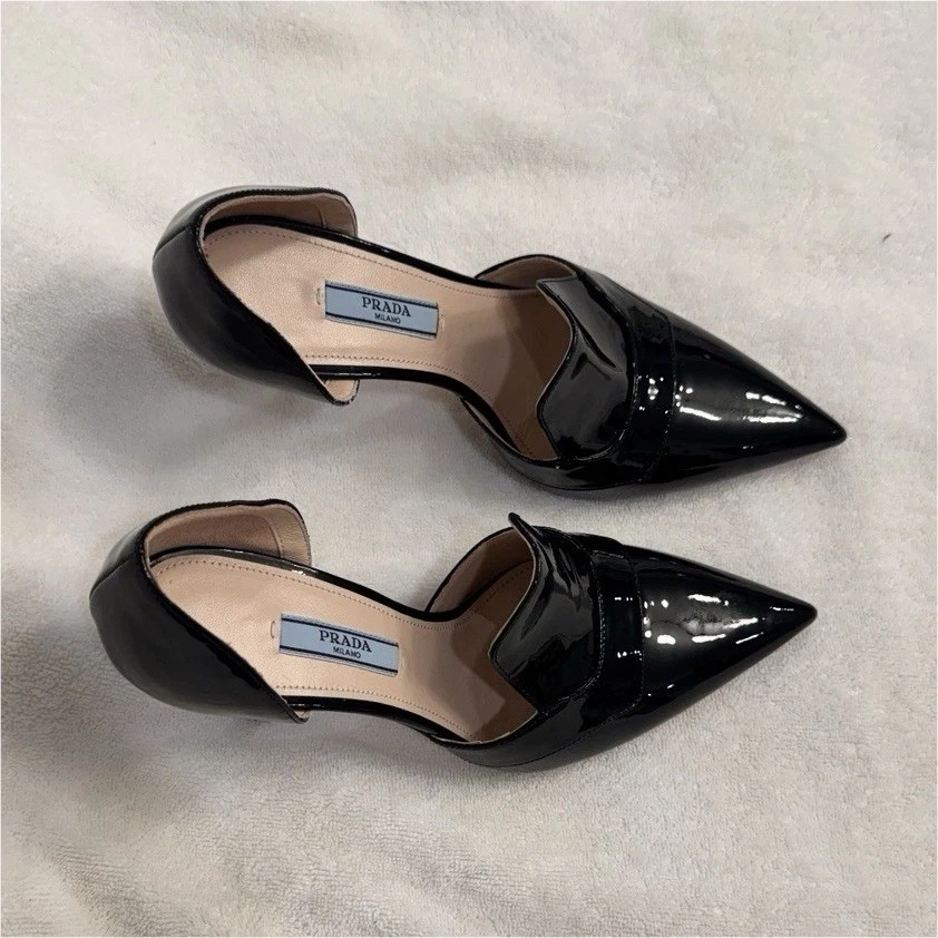 PRADA Women's Patent Leather Heels for sale | eBay