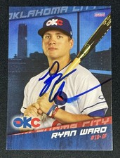Ryan Ward Signed 2024 Choice Oklahoma City Card #05 RC Autographed Auto Dodgers!