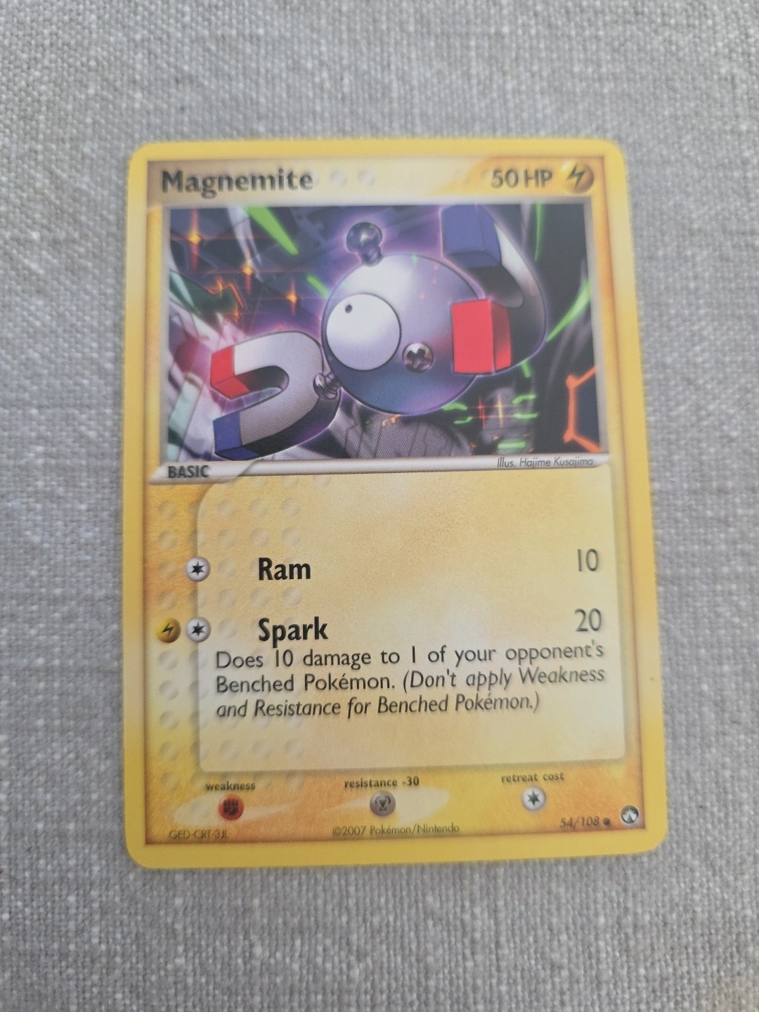 POKEMON MAGNEMITE 54/108 EX POWER KEEPERS COMMON NEAR MINT