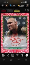 WWE Slam Randy Orton Legendary Holiday Collection LE Red Signature /75