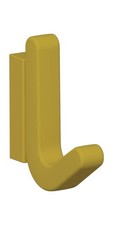 HEWI Einzelhaken Serie 477 matt, elastisch Kunststoff (TPU) 18 senfgelb Höhe ...