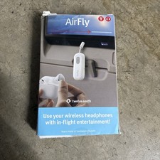 Twelve South AirFly SE Bluetooth Wireless Transmitter TS-2253 W Headphone Jack