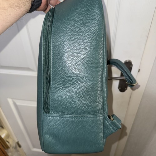 RADLEY Hale Lane Green Leather Large Zip Round Backpack Bag - New - RRP £239 - Picture 10 of 16