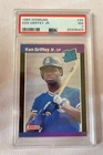 1989 Donruss #33 Ken Griffey Jr. Rated Rookie PSA 7 HOF RC Seattle Mariners
