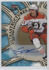 2025-26 Upper Deck Fleer Ultra Ultrastructures Gold Cutter Gauthier Auto 0x0z