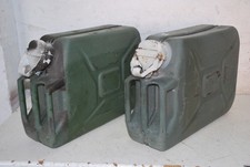 2x Wasserkanister Kanister Trinkwasser Bundeswehrkanister 20 Liter BW Bundeswehr