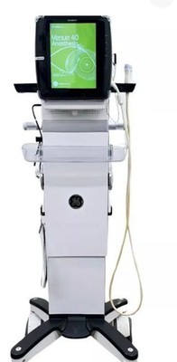 GE Healthcare Venue 40 Ultrasound Cart Mount Withprobe, Ready To Use