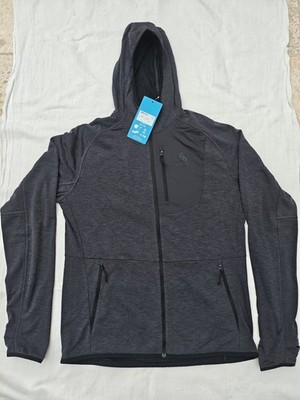 Odlo Herren Merino Ascent Hoodie Jacke, NEU, Black, Größe XL, UVP 150  