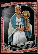 2024-25 Panini Prizm Black #279 Manu Ginobili Basketball Prizms #/225