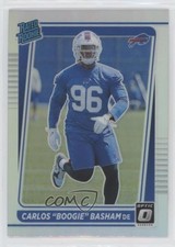 2021 Panini Donruss Rated Rookie Optic Holo Preview Carlos Basham Jr Boogie 0q0m