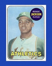 1969 Topps Set-Break #260 Reggie Jackson EX-EXMINT *GMCARDS*
